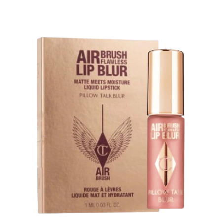 Charlotte Tilbury Airbrush Flawless Lip blur Lipstick 1 ml #Pillow Talk Blur , Charlotte Tilbury , Charlotte Tilbury ลิป , Charlotte Tilbury ลิปกลอส , Charlotte Tilbury ลิปกลอส ราคา ,  Charlotte Tilbury ลิปกลอส รีวิว